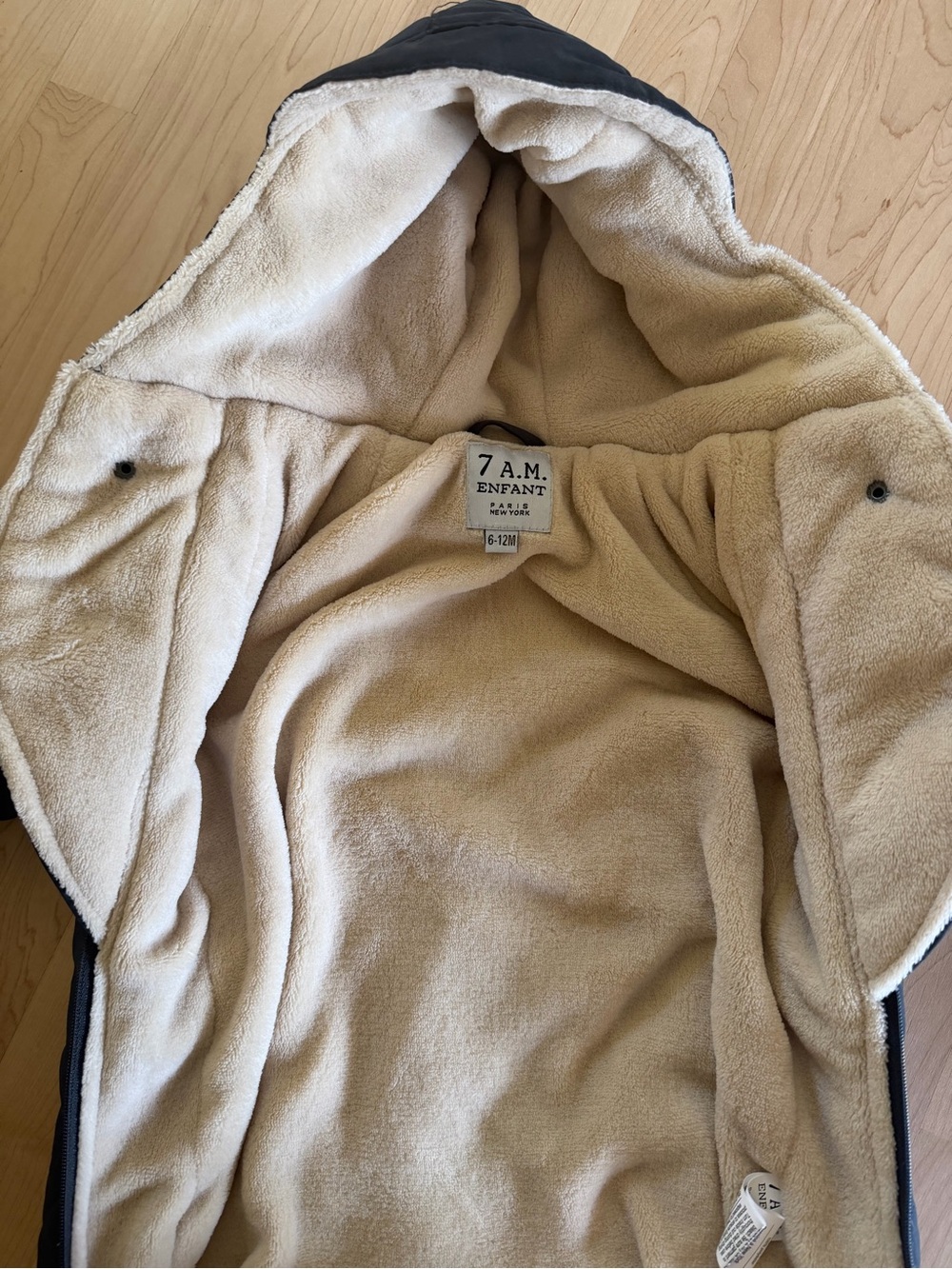 7am enfant unisex benji snowsuit 6-12 months - Picture 6 of 10